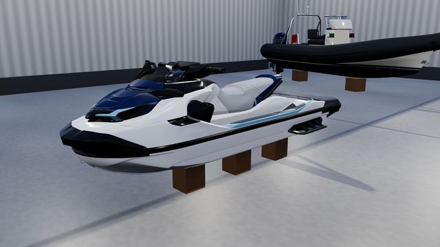 The Jet ski 300, a personal watercraft, in Yacht Skipper