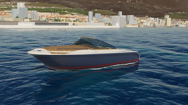 The Vedette 2B, a harbour launch, in Yacht Skipper